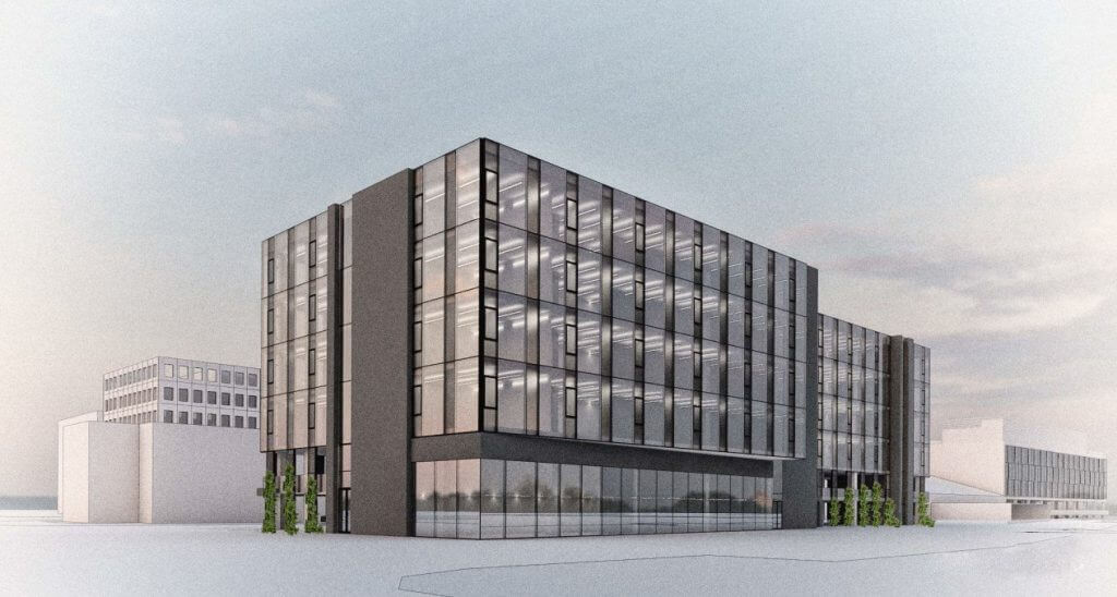 Linkmenų 17A (Linkmenų g. 17A) - Büroohoone - visuaalne