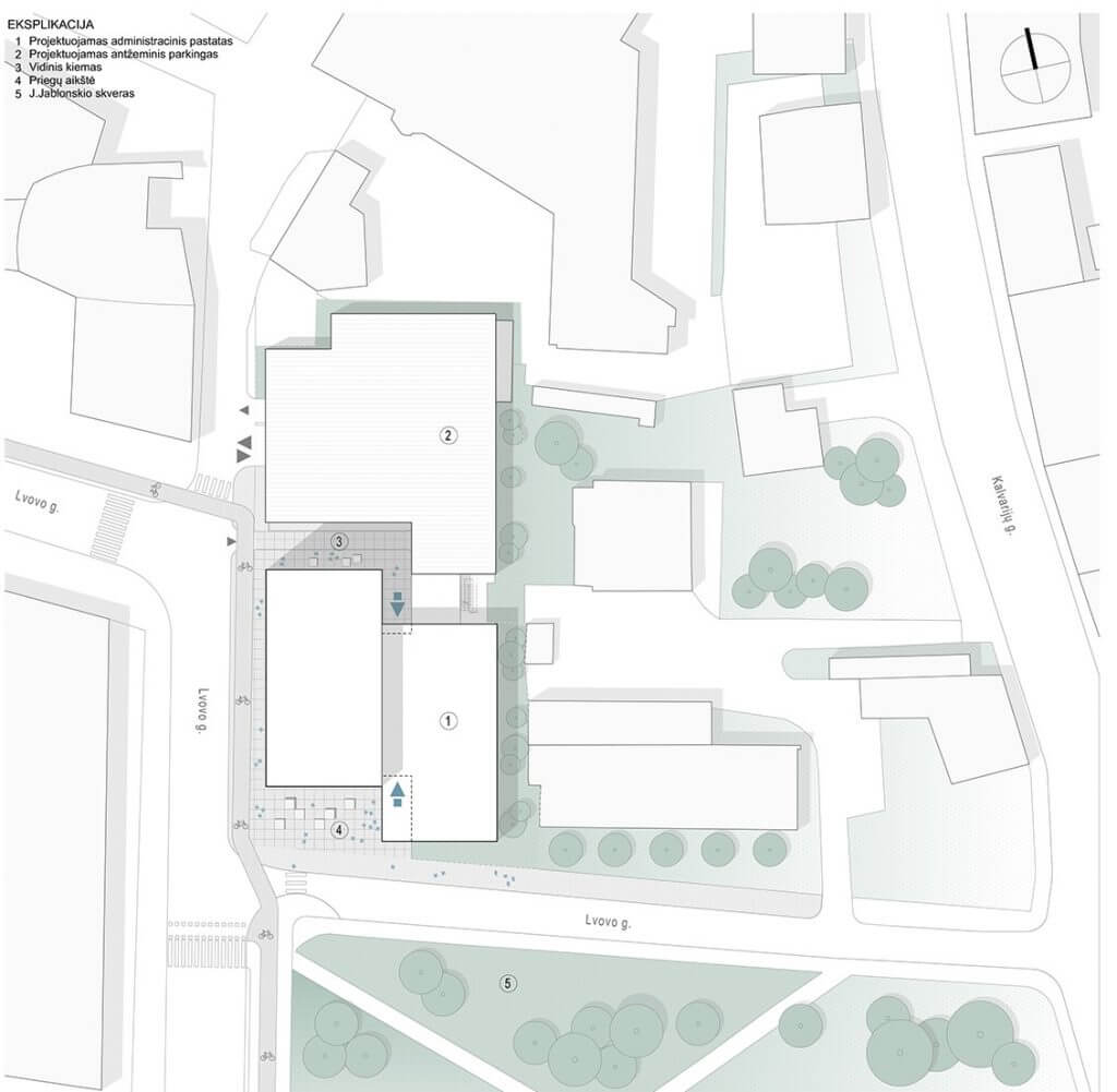 FLOW (Lvovo g. 21A) - Office center - visualization