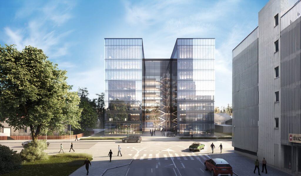 Lvivo (Lvivo g. 37) - Office center - visualization