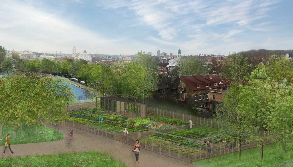 Misionierių sodai (Maironio g. ) - Garden - visualization