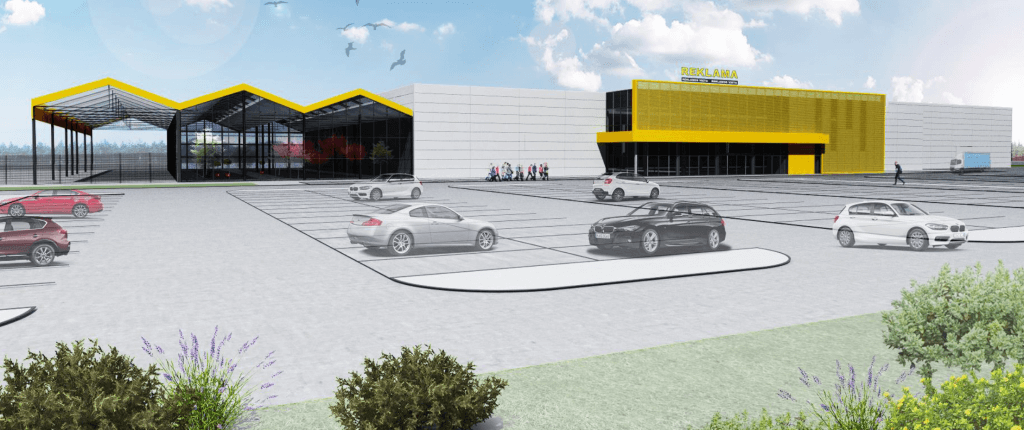 Moki-veži Pilaitė (Pilkalnio g. 3) - Shopping center - visualization