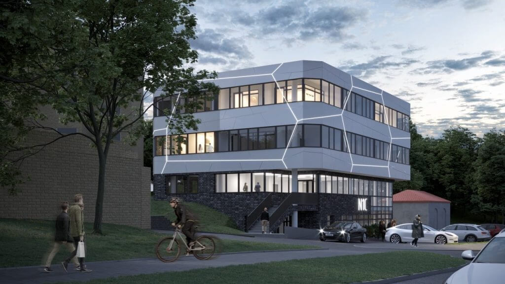 N1C (Nemenčinės pl. 1C) - Daugiabutis, Verslo centras - vizualizacija