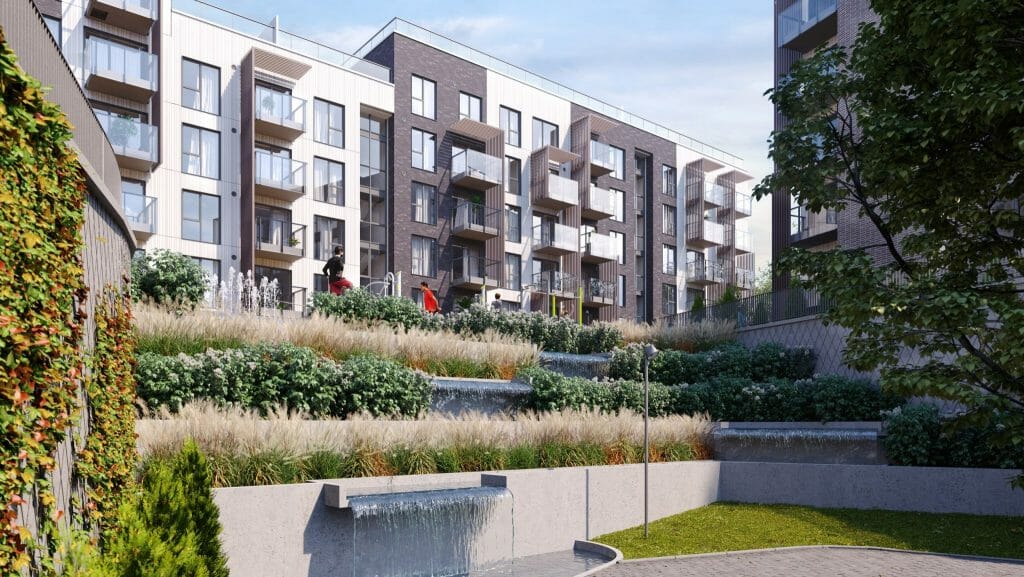 Naujasis Skansenas 1 etapas (Linkmenų g. 15) - Multi apartment - visualization