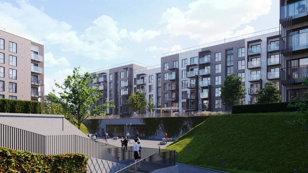 Naujasis Skansenas 1 etapas (Linkmenų g. 15) - Multi apartment - visualization