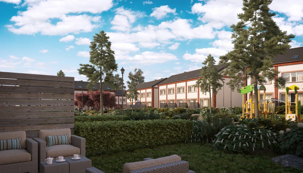 Naujoji Anglija (Mozūriškių g. 138) - Row housing - visualization