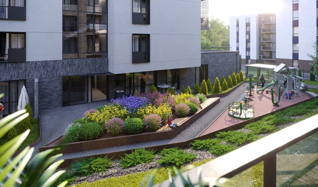 Naujoji Rivjera 2 etapas (Sporto g. 7) - Multi apartment - visualization