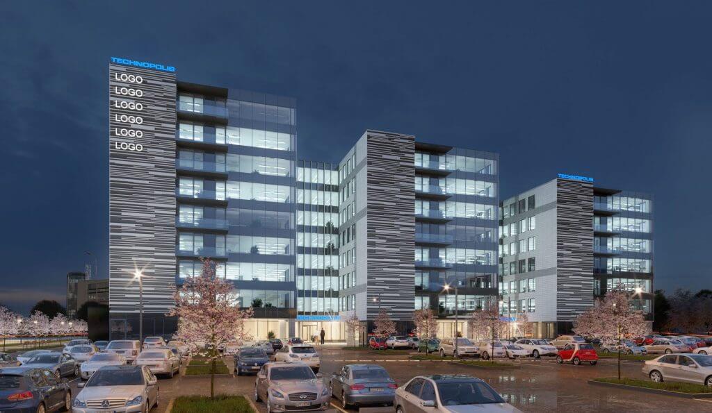 Nova (Vito Gerulaičio g. 18) - Office center - visualization