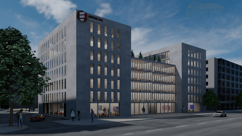 OFFICE 100 by Skraidenis (Panerių g. 49) - Office center - visualization