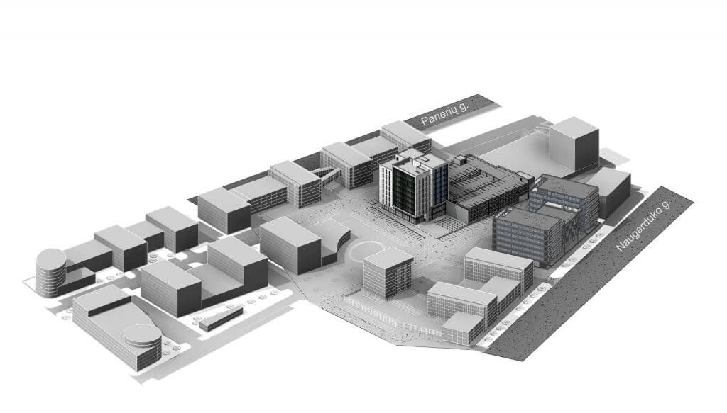 OFFICE 100 by Skraidenis (Panerių g. 49) - Office center - visualization