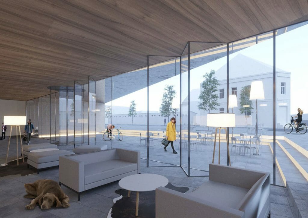 Office Boutique (Dainavos g. 7) - Office center - visualization