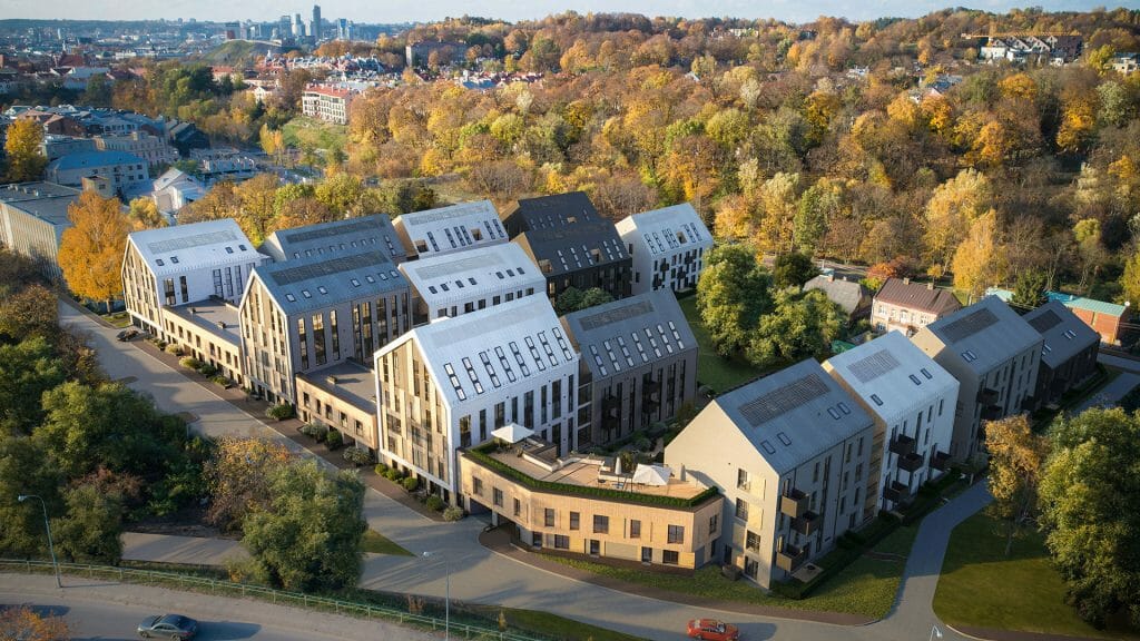 PAUPYS 7 etapas (Aukštaičių g. 19, Paupio g. 50) - Multi apartment - visualization