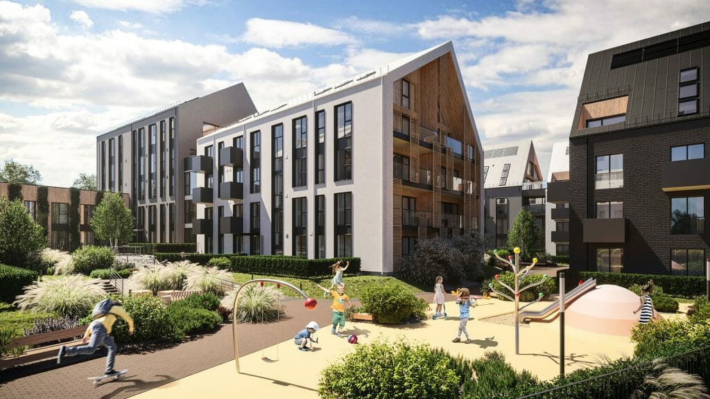 PAUPYS 7 etapas (Aukštaičių g. 19, Paupio g. 50) - Multi apartment - visualization