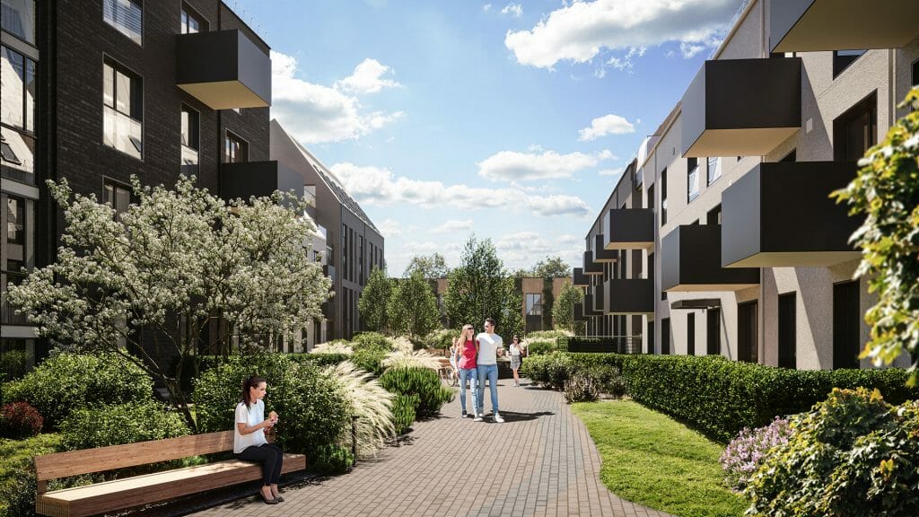 PAUPYS 7 etapas (Aukštaičių g. 19, Paupio g. 50) - Multi apartment - visualization