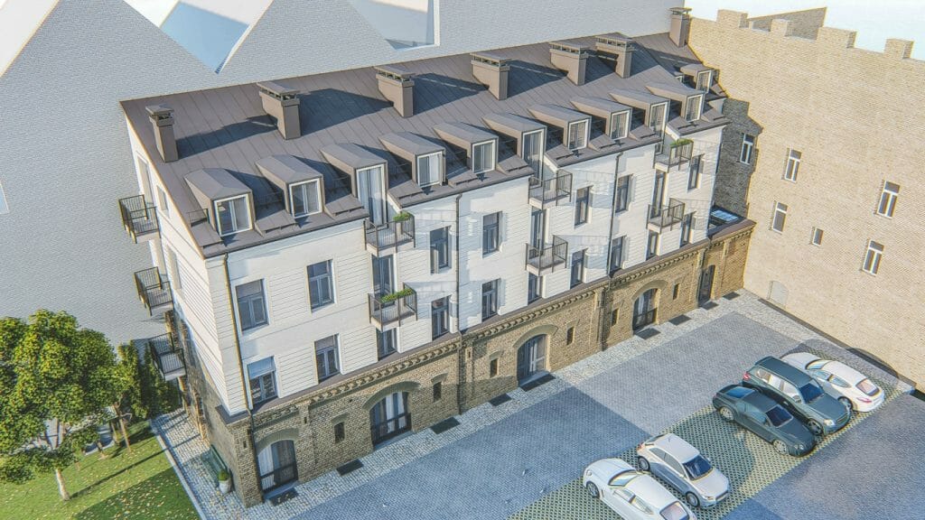 Pylimo apartamentai (Pylimo g. 57A) - Multi apartment - visualization