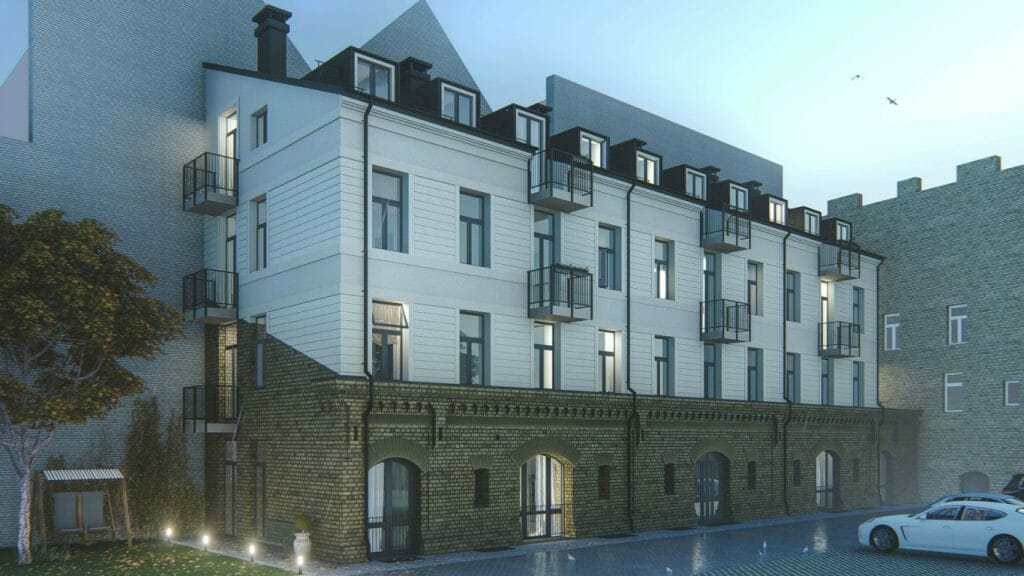 Pylimo apartamentai (Pylimo g. 57A) - Multi apartment - visualization