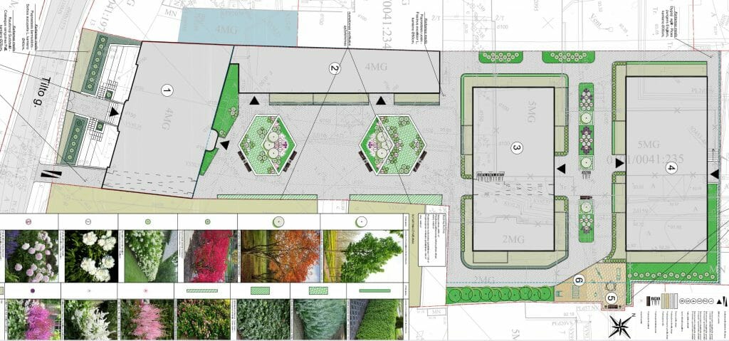 Radvilų valda Tilto g. 11 (Tilto g. 11, Tilto g. 11A) - Multi apartment, Office center - visualization