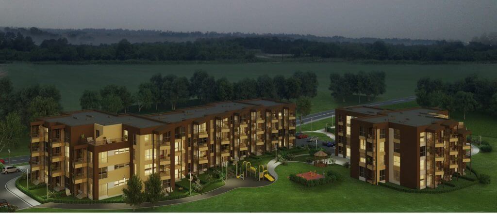 Ramunės 1 etapas (Kalno g. 97) - Korterelamu - visuaalne