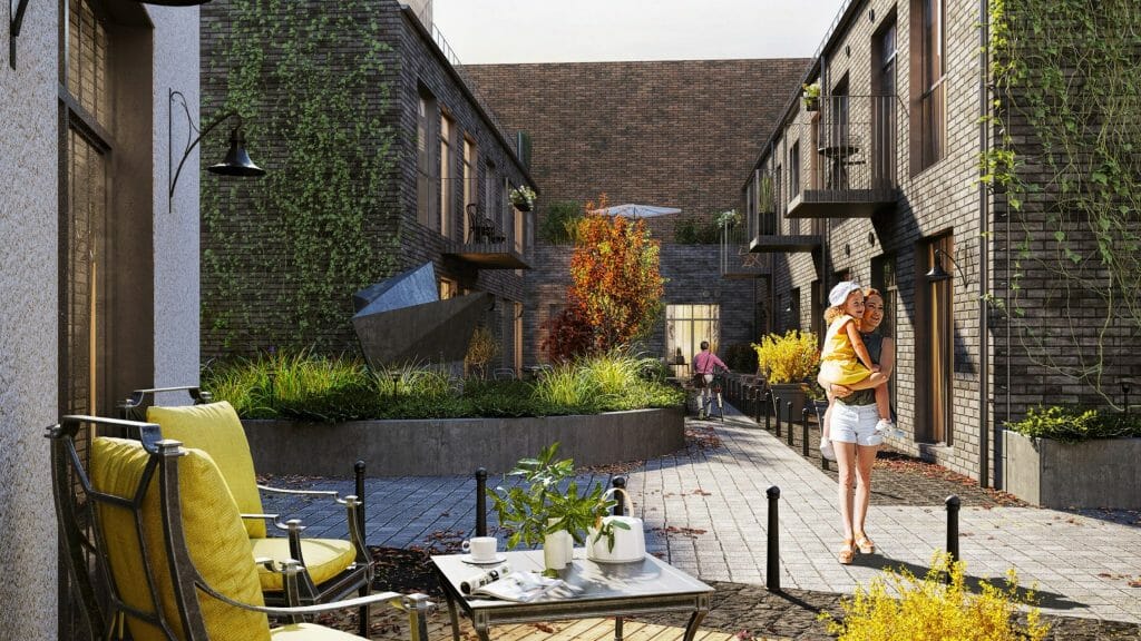 Renesanso (Sodų g. 6) - Multi apartment - visualization