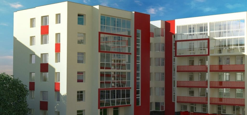 Rygos namai (Rygos g. 46) - Korterelamu - visuaalne