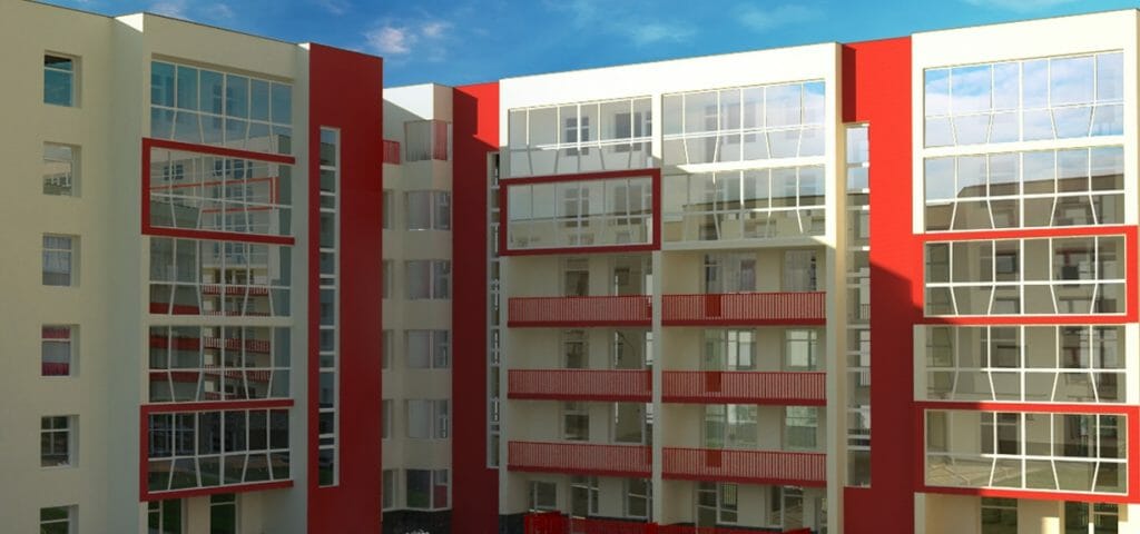 Rygos namai (Rygos g. 46) - Korterelamu - visuaalne