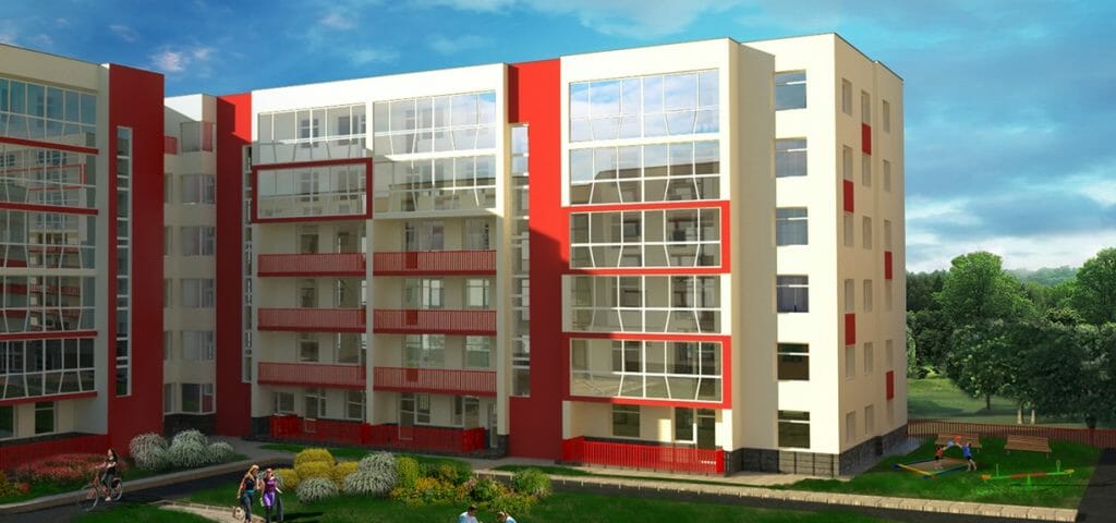 Rygos namai (Rygos g. 46) - Korterelamu - visuaalne