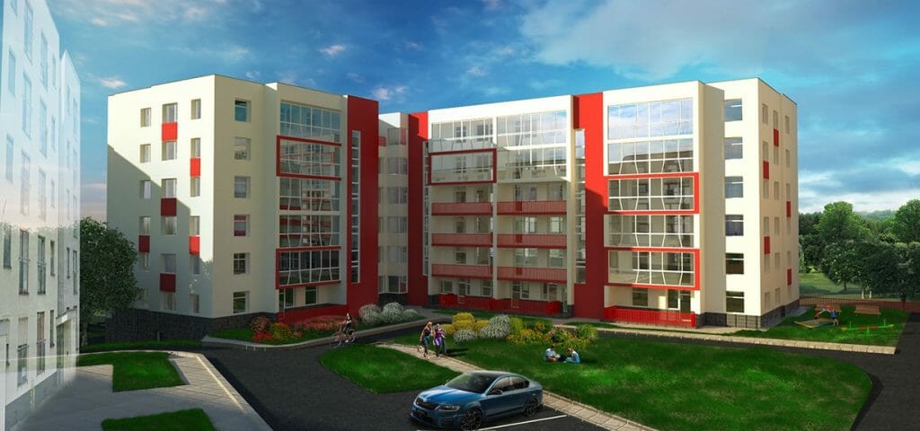 Rygos namai (Rygos g. 46) - Korterelamu - visuaalne