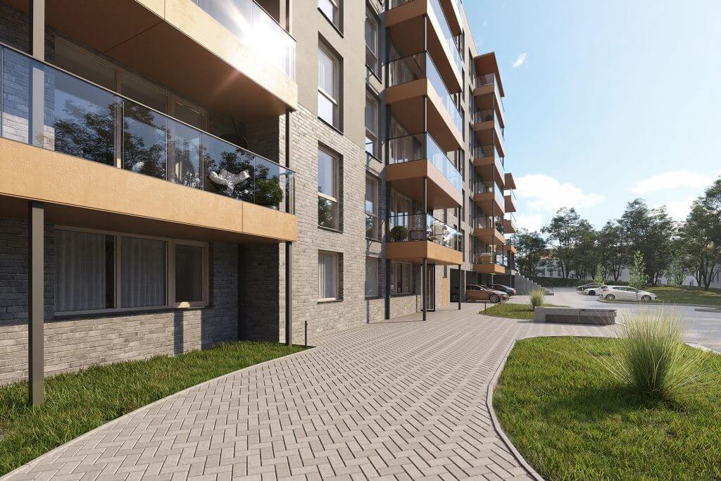 Sapiegų 19 (L. Sapiegos g. 19) - Multi apartment - visualization