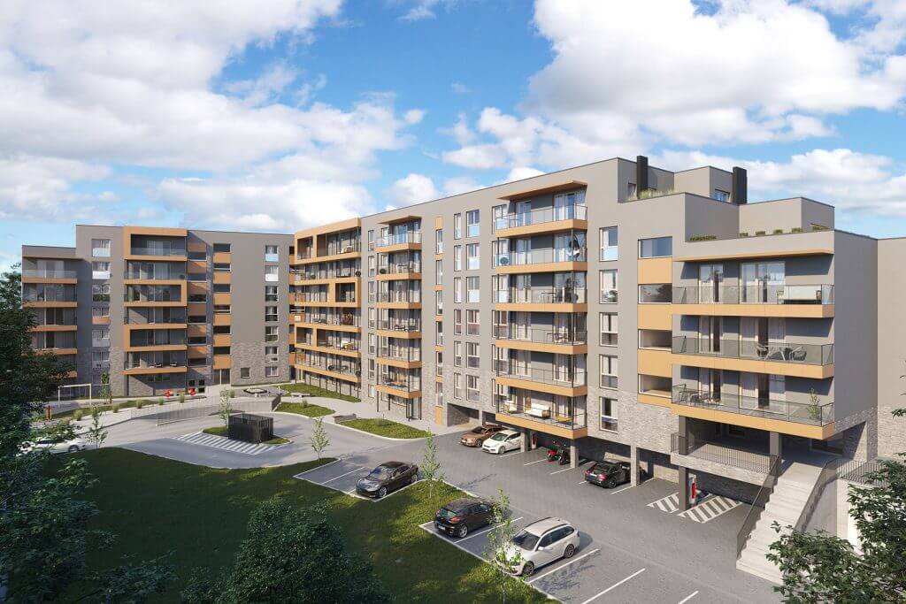 Sapiegų 19 (L. Sapiegos g. 19) - Multi apartment - visualization