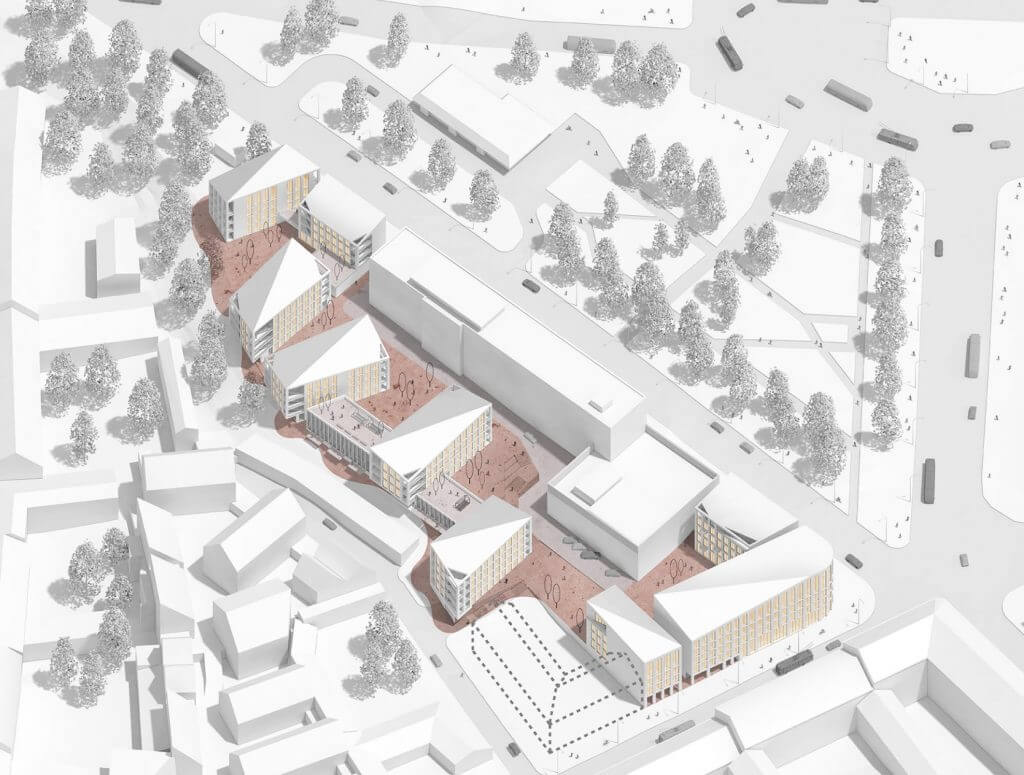 Senamiesčio sodai 1 etapas (Seinų g. 4) - Multi apartment - visualization