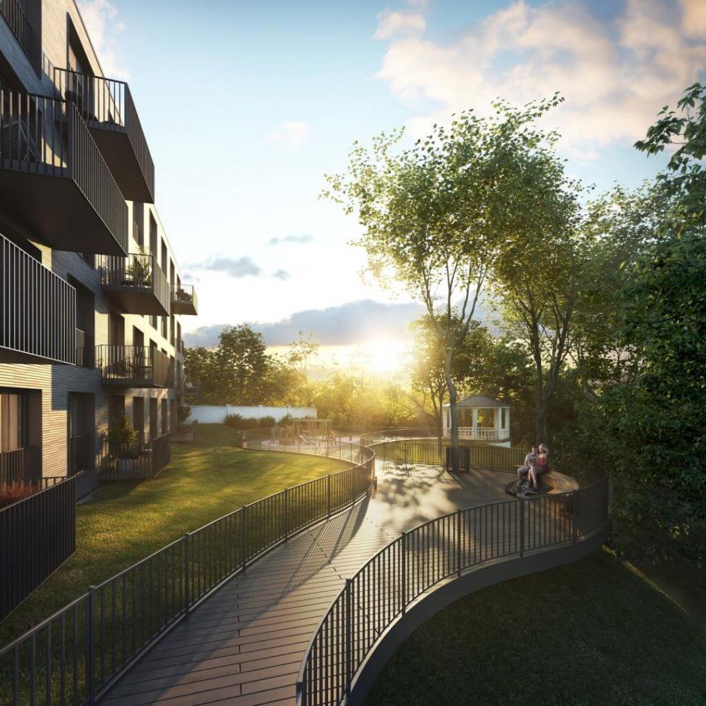 Sierakausko 25 1 etapas (Z. Sierakausko g. 25) - Multi apartment - visualization