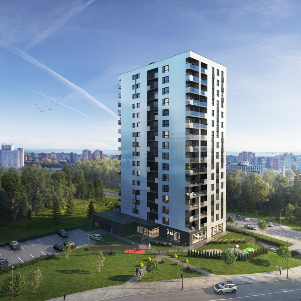 Sky Home (Juozo Rutkausko g. 19) - Multi apartment - visualization