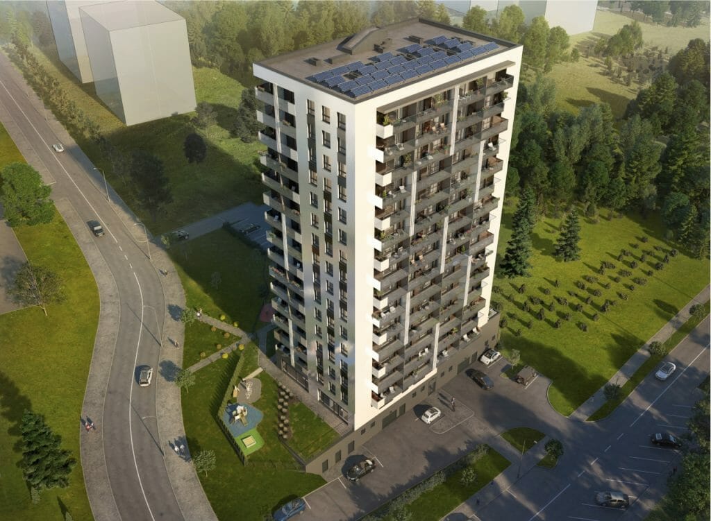 Sky Home (Juozo Rutkausko g. 19) - Multi apartment - visualization