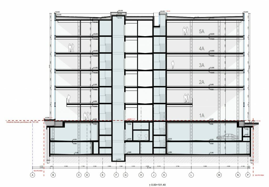Sporto 16 (Sporto g. 16) - Office center - visualization