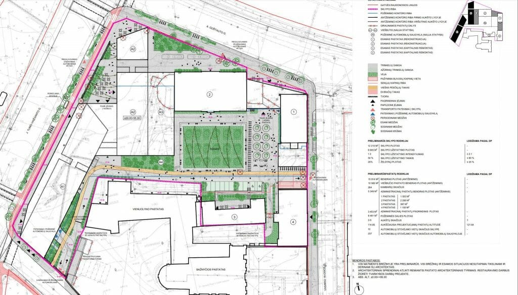 Vasario 16-osios (Vasario 16-osios g. 1) - Hotel, Office center, Primary and secondary education - visualization
