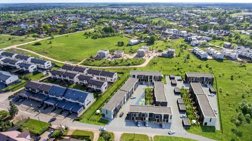 Suburbija (V. Smakausko g. 47) - Row housing - visualization