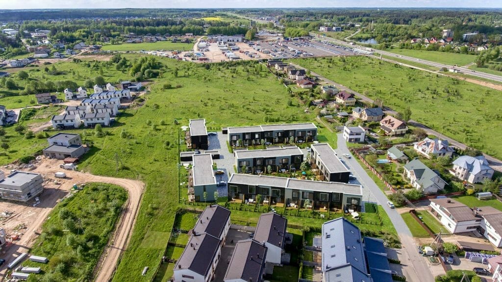 Suburbija (V. Smakausko g. 47) - Row housing - visualization