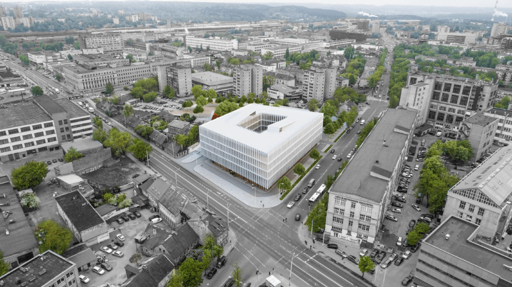 Uptown Park (Švitrigailos g. 13) - Office center - visualization