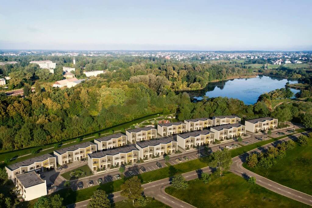 Town House (Helsinkio g. 22) - Row housing - visualization