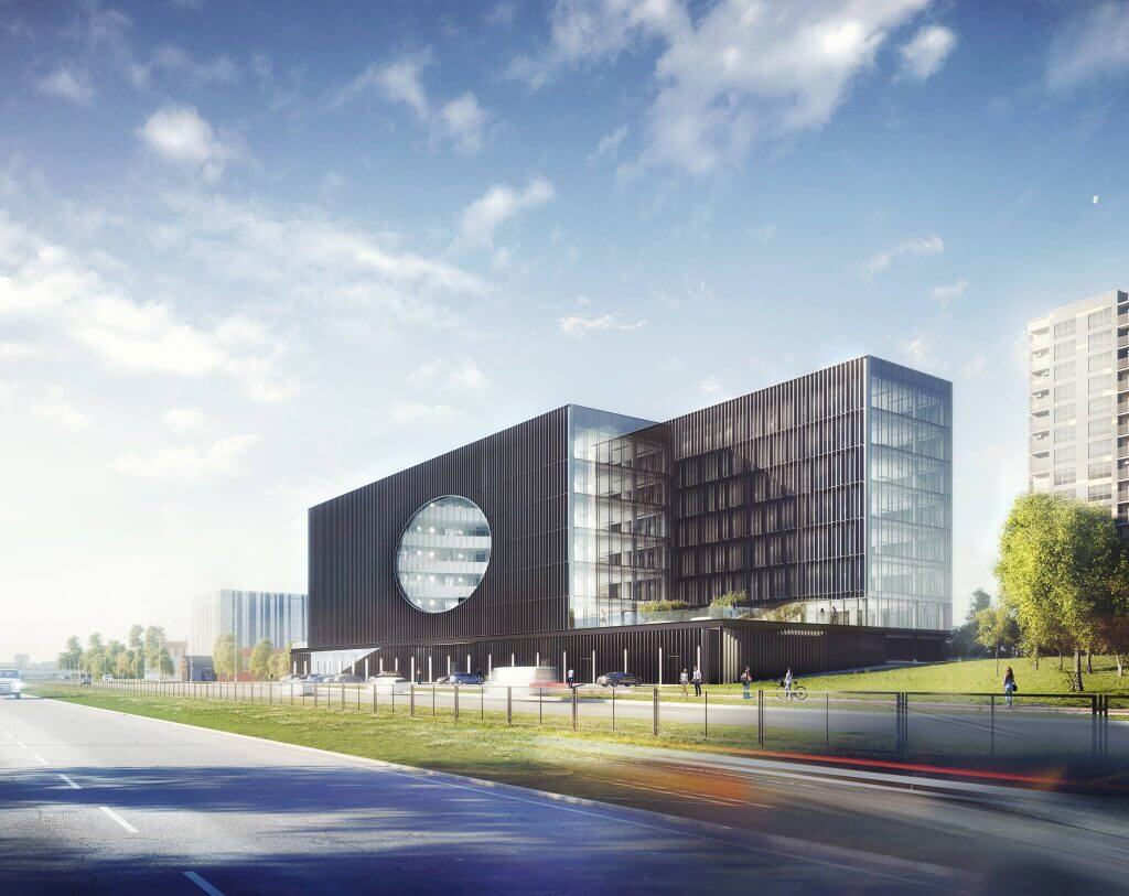 U219 (Ukmergės g. 219) - Office center - visualization