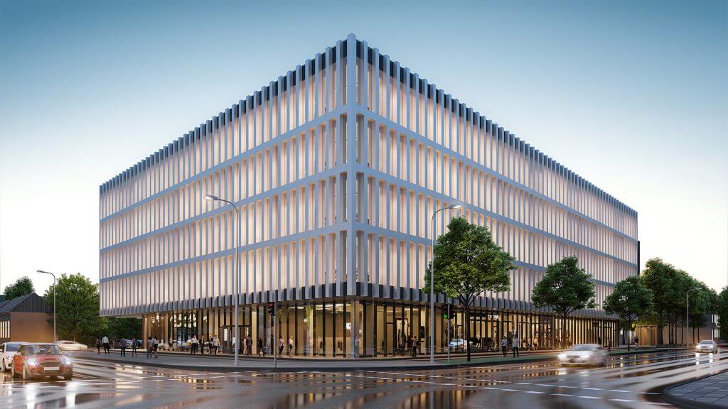 Uptown Park (Švitrigailos g. 13) - Office center - visualization