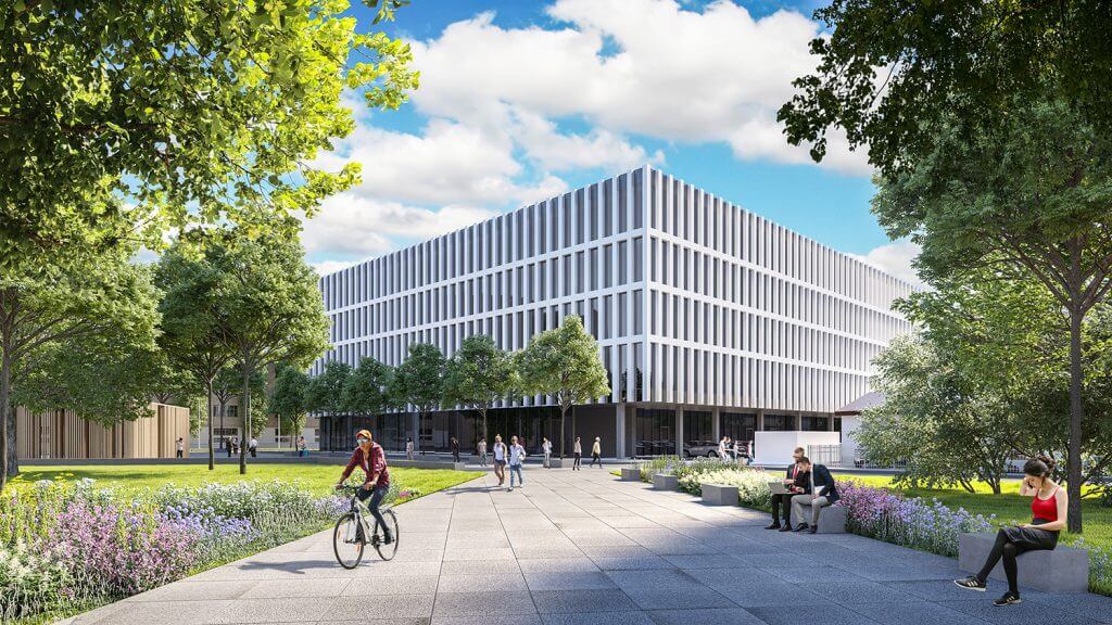 Uptown Park (Švitrigailos g. 13) - Office center - visualization