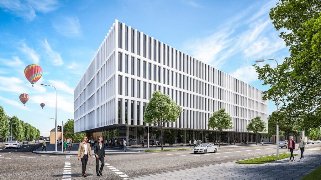 Uptown Park (Švitrigailos g. 13) - Office center - visualization