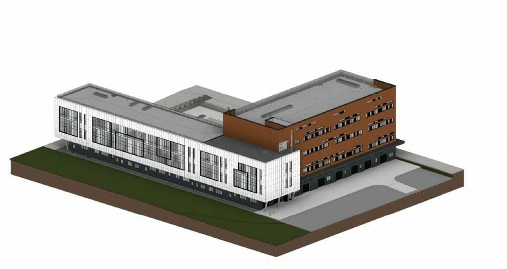 VGTU Elektronikos, Mechanikos ir Transporto inžinerijos fakultetų laboratorijos (Plytinės g. 25) - Higher education - visualization