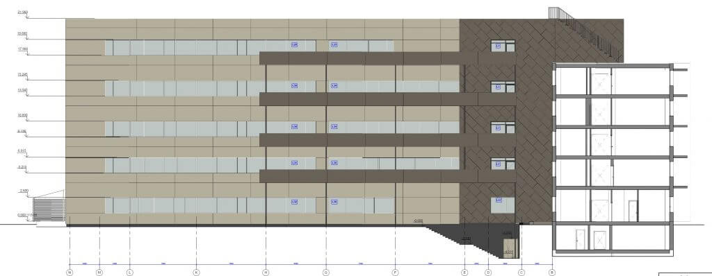 VšĮ Vilniaus miesto klinikinės ligoninės Operacinių, reanimacijos ir hemodializės priestatai (Antakalnio g. 57) - Haigla - visuaalne