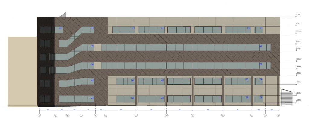 VšĮ Vilniaus miesto klinikinės ligoninės Operacinių, reanimacijos ir hemodializės priestatai (Antakalnio g. 57) - Haigla - visuaalne