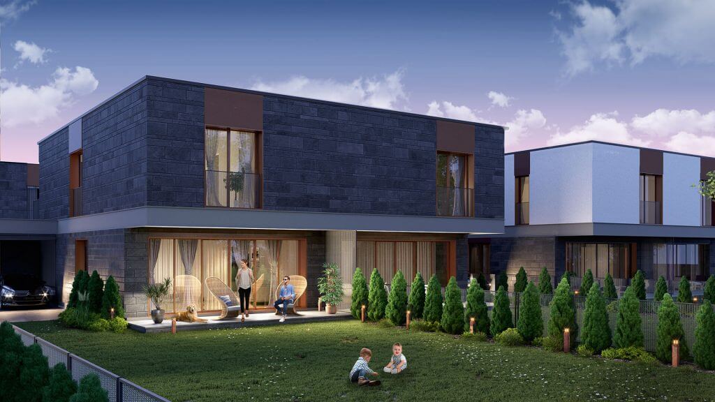 Vilniaus vakarai (Sidaronių g.) - Multi apartment - visualization