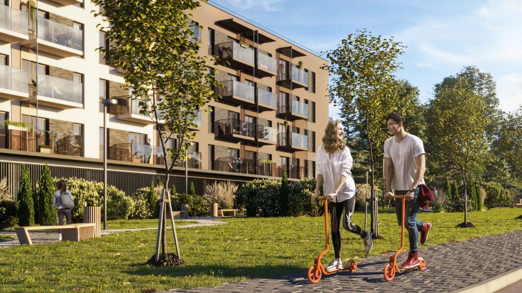 Visinoriai (Mykolo Šleževičiaus g. 14) - Multi apartment - visualization