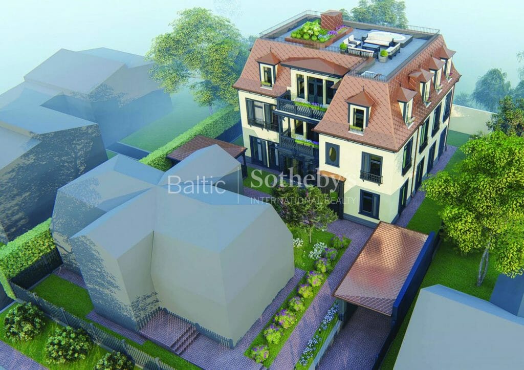 Žalioji g. 17 (Žalioji g. 17) - Hotel, Multi apartment - visualization