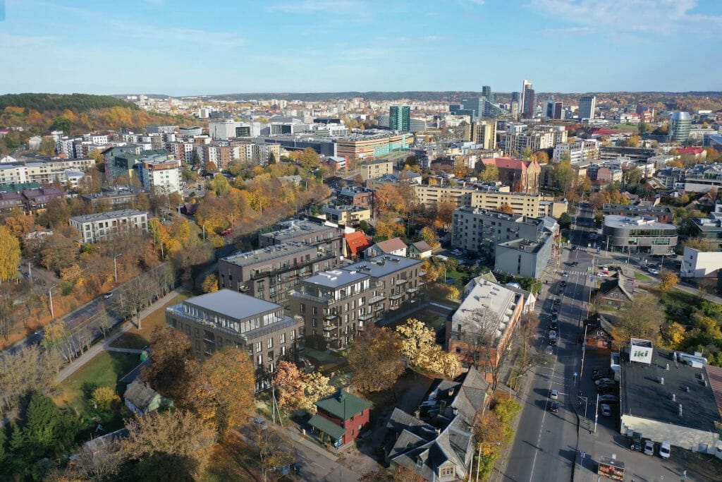 Žvėryno lapės (Lapių g. 3) - Daugiabutis - vizualizacija