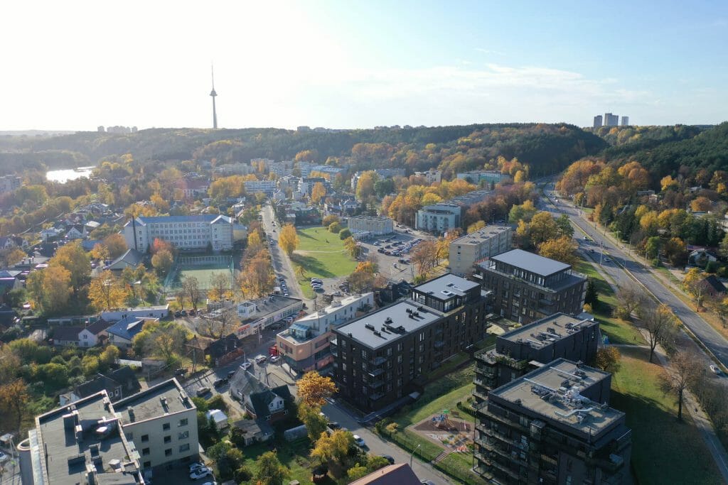 Žvėryno lapės (Lapių g. 3) - Daugiabutis - vizualizacija